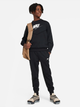 Подростковый спортивный костюм (свитшот + штаны) для мальчика Nike K Nsw Tracksuit Poly Crew Hbr FD3090-010 137-147 см Black/White/White (0196607053645) - изображение 8