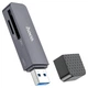 Картридер HOCO HB45 №3 Spirit 2в1 (USB 2.0) (00000011762) - изображение 1