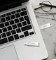 Флешка Двосторонняя Брелок Поворотная 2 в 1 для ПК и телефона PHILIPS 60UT USB 3.2 + Type-C OTG 256 гб Super Speed 150Mb/s Silver - изображение 3