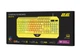 Проводная клавиатура игровая 2E Gaming KG315 USB-A EN/RU RGB желтая - изображение 10