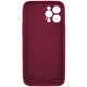 Захисний чохол-накладка Silicone Full Case AA Camera Protect для Apple iPhone 11 Pro Max Plum (FullAAi11PM-47) - зображення 2