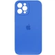 Защитный чехол-накладка Silicone Full Case AA Camera Protect для Apple iPhone 12 Pro Royal Blue (FullAAi12P-3) - изображение 1