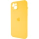 Защитный чехол-накладка Silicone Full Case AA Camera Protect для Apple iPhone 15 Sunny Yellow (FullAAi15-56) - изображение 3