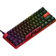 Игровая механическая клавиатура SteelSeries Apex 9 TKL UA OptiPoint Mini Faze Clan USB Black-Red (64853) - изображение 2