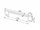 Ручка DC D-705/128 L=149 мм BIG черный матовый мебельная металлическая - изображение 2