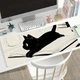 Игровая поверхность Cat большой коврик для мыши, 30x60 см, черный (92768692) - изображение 1