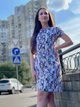 Жіноча літня сукня з принтом Носи своє 48 Білий (p-6236-73155) - изображение 4
