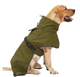 Куртка-дощовик для собак Derby Army Green, XS Оливковий - зображення 3
