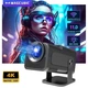 Проектор SmartTV домашний кинотеатр UltraHD HY320 Mini 4K Android 11 WI-FI6 Bluetooth HDMI 150" 300ANSI черный - изображение 3