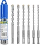 Набор буров S&R sds-plus 6 шт (211243006) - изображение 1