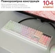 Клавиатура механическая проводная RZTK Bifrost Rainbow Light Kailh Red - изображение 12