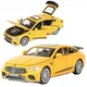 Машинка Mercedes-Benz GT63 игрушка металлическая моделька коллекционная 15 см Желтый (8162797) - изображение 1