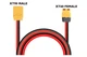 Кабель QJ XT60H Female - XT90H Male 12AWG 12см (2722534868830) - зображення 5