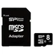 Карта пам'яті Silicon Power 8GB microSD class 10 (sp008gbsth010v10sp) - зображення 1