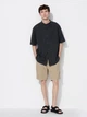 Рубашка хлопковая мужская Uniqlo 592190745 S Черная (1159816610) - изображение 2