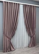 Комплект готовых штор VR-Textil Бархат № 1556ш Пудровый 150х290 см 2 шт (33-0421) - изображение 3