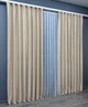 Комплект готовых штор VR-Textil Бархат № 1550ш Бежевый 150х290 см 2 шт (33-0422) - изображение 4