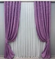 Комплект готових штор VR-Textil Жакард Sultan № 1559ш Лавандовий 100х270 см 2 шт (31-740) - зображення 2