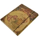Папка для тетрадей iTEM, A5, на резинке, картонная, КРАФТ-покрытие, Карта (312R\RT02) - изображение 1