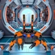 Bluetooth акустика в форме механического краба XO F52 Crab Shape Оранжевая портативное устройство для проигрывания звука со встроенным Bluetooth модулем. - изображение 9