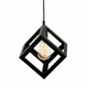 Черный подвес в стиле лофт "Кубик" (56-PR160-1 BK) - изображение 5