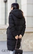 Жіноче зимове пальто Lusskiri 2XL чорне 35538 - зображення 13