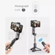 Селфі штатив із стабілізатором для телефону Selfie Q09 Bluetooth монопод 0.70m. Чорний - зображення 4