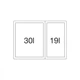 Система сортировки отходов Blanco - 526203 SELECT II 60/2 - изображение 3