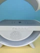 Лампа нічник з бездротовою зарядкою для смартфона bluetooth колонка будильник RGB гугл лампа розумний світильник - зображення 6