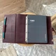 Шкіряний блокнот Professional Journals Лондон з авторським гравіюванням Калина змінний паперовий блок Бордовий - изображение 11