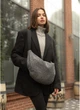 Сумка женская Sambag 28х58х4 см (sum0027281) Серый - изображение 1