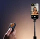 Пульт дистанційного керування телефоном для селфі, Bluetooth-пульт ДУ для фото / відео / перегортання сторінок, чорний (92862957) - зображення 2
