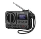 Портативний FM радіоприймач / Bluetooth-колонка з акумулятором MLOVE цифровий LED дисплей MP3-плеєр USB-рекордер - зображення 1