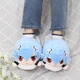 Тапочки Кигурми игрушки Kigurumi Аниме Евангелион Рэй Аянами Домашние Плюшевые Мужские Голубой 36-43 (М753205) - изображение 1