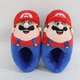 Тапочки Кігурумі іграшки Kigurumi Супер Маріо Super Mario домашні плюшеві Чоловічі Синьо-червоні 36-43 (М753202) - зображення 1