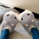 Тапочки Кигурми игрушки Kigurumi Хомяк Домашние Плюшевые Мужские Серый 36-43 (М753122) - изображение 2