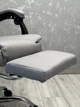 Комп'ютерне крісло з тканини офісне Malatec 1655 Сірий для керівника та персоналу - зображення 5