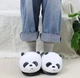 Тапочки Кигурми игрушки Kigurumi Панда Домашние Плюшевые Мужские Черный 36-43 (М753018) - изображение 2