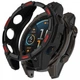 Захисний чохол Deexe Hollow Cover для Garmin Fenix 8 (43mm) - Black / Red - зображення 1