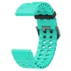Ремінець Deexe Ocean Strap для годинників Garmin з кріпленням Quick Fit 22mm - Teal Green - зображення 3