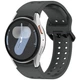 Ремінець Deexe Sport Loop для Samsung Galaxy Watch 4 / 5 / 6 / 7 / FE (40mm) - Dark Grey - зображення 2