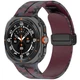 Ремінець Deexe Camouflage Pattern для Samsung Galaxy Watch Ultra - Wine Red - зображення 4