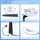 Вертикальный стенд PS5 Slim подставка держатель Pega для Sony PlayStation 5 PS 5 Slim с RGB подсветкой Белый - изображение 7
