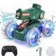 Игрушечный танк вездеход Remote control car с дистанционным управлением, стреляющий водой Зеленый AD-1841-Green - изображение 1