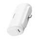 Повербанк Type-C Baseus Compact Built-In Type-C Connector 5000mAh 20W белый (P10068306213-00) - изображение 1