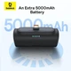 Повербанк Type-C Baseus Compact Built-In Type-C Connector 5000mAh 20W чорний (P10068306113-00) - зображення 6