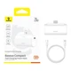 Повербанк Type-C Baseus Compact Built-In Type-C Connector 5000mAh 20W белый (P10068306213-00) - изображение 10