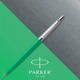 Кулькова ручка Parker Jotter 17 Plastic Green CT BP в Eco упаковці 15 232e - изображение 4
