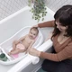 Дитяча ванночка Ingenuity Summer 3 в 1 Comfy Clean Біла (17138) - зображення 8