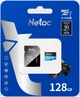 Карта пам'яті Netac microSD 128GB C10 UHS-I R80MB/s + SD (NT02P500STN-128G-R) - зображення 4